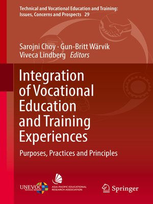 cover image of Integration of Vocational Education and Training Experiences